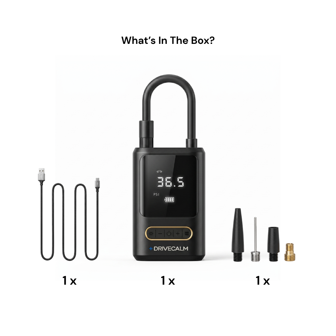 Drive Calm Portable Tyre Inflator